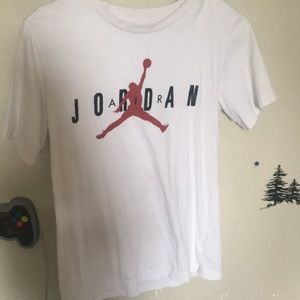 White Jordan Tee Shirt